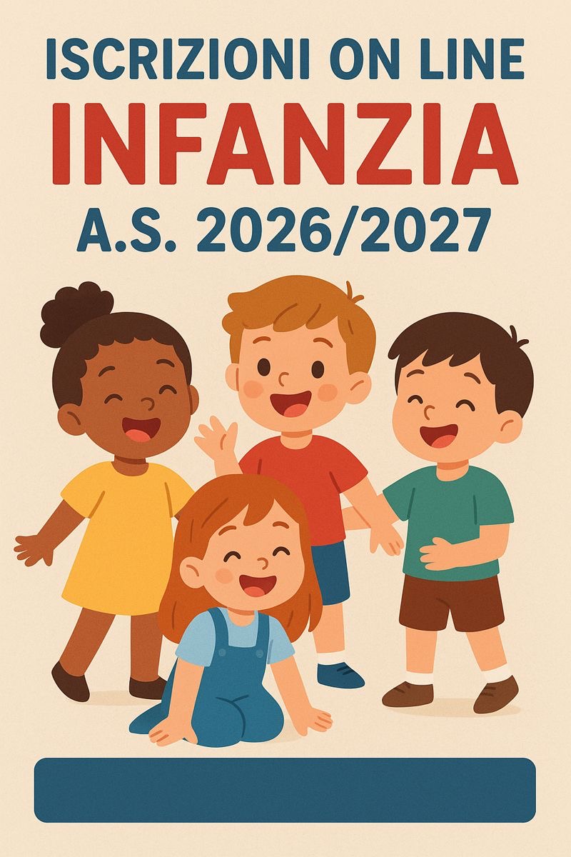 Iscrizioni  scuola dell'infanzia a.s. 2026/2027